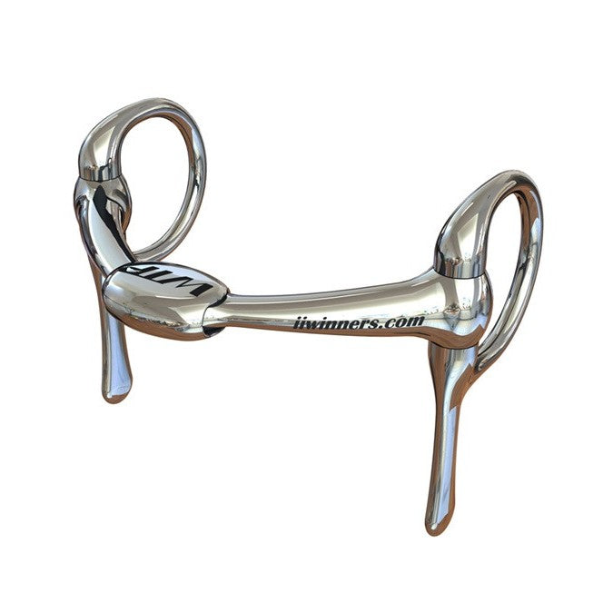 WTP Winning Tongue Plate Half Cheek Bit with Normal Plate