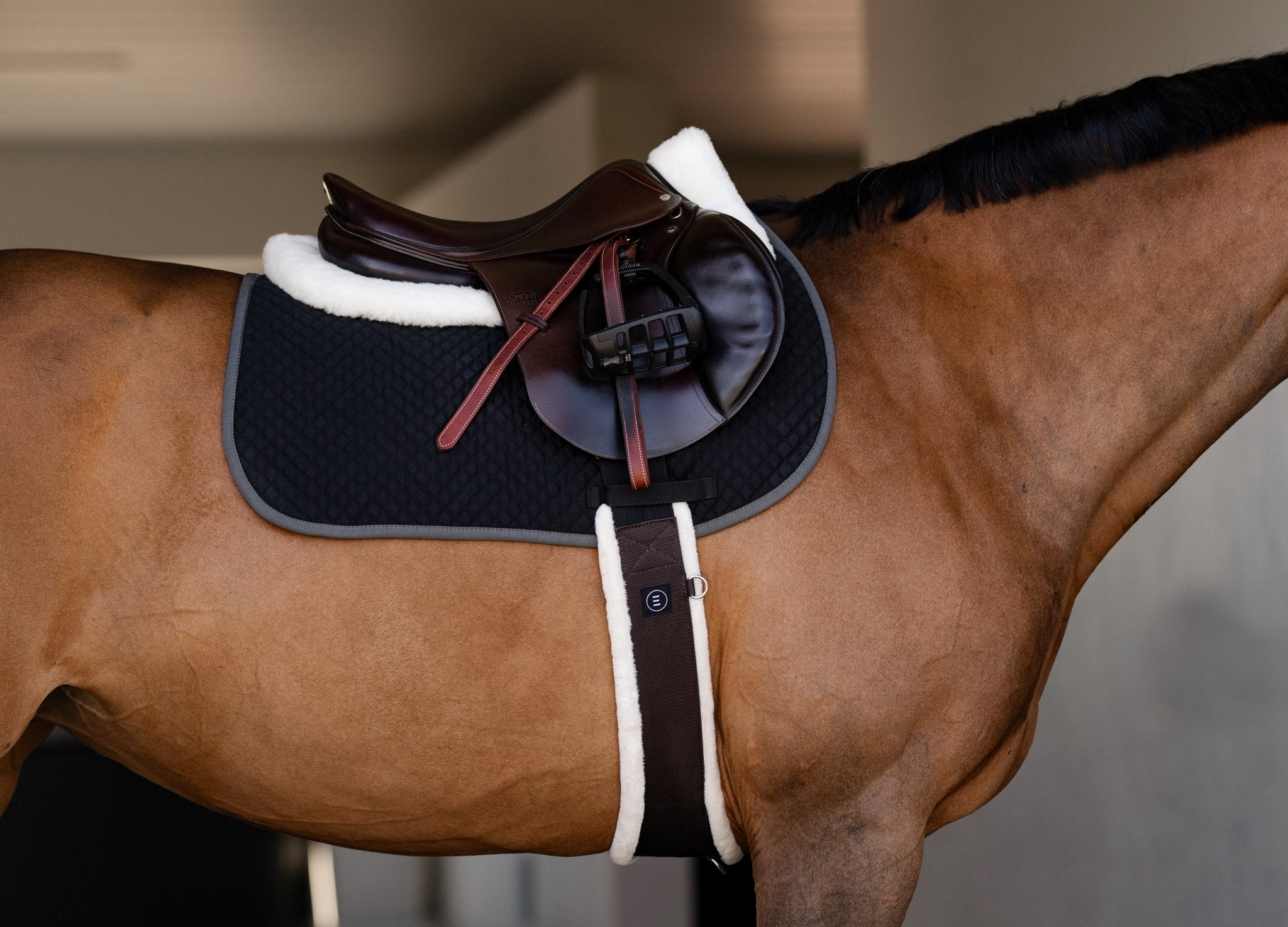 EquiFit Essential Schooling Girth Replacement Liner - UltraWool Natural
