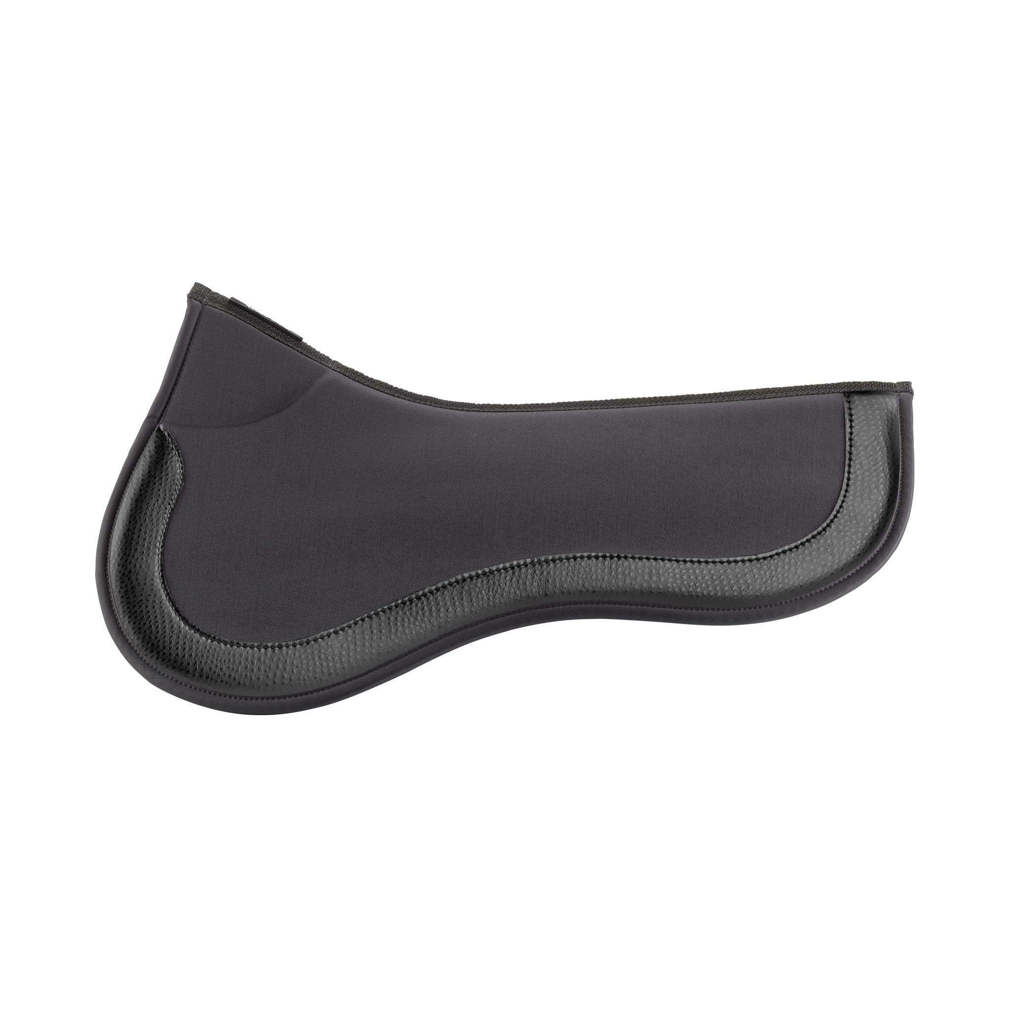 EquiFit ImpacTeq Half Pad - Black Ostrich