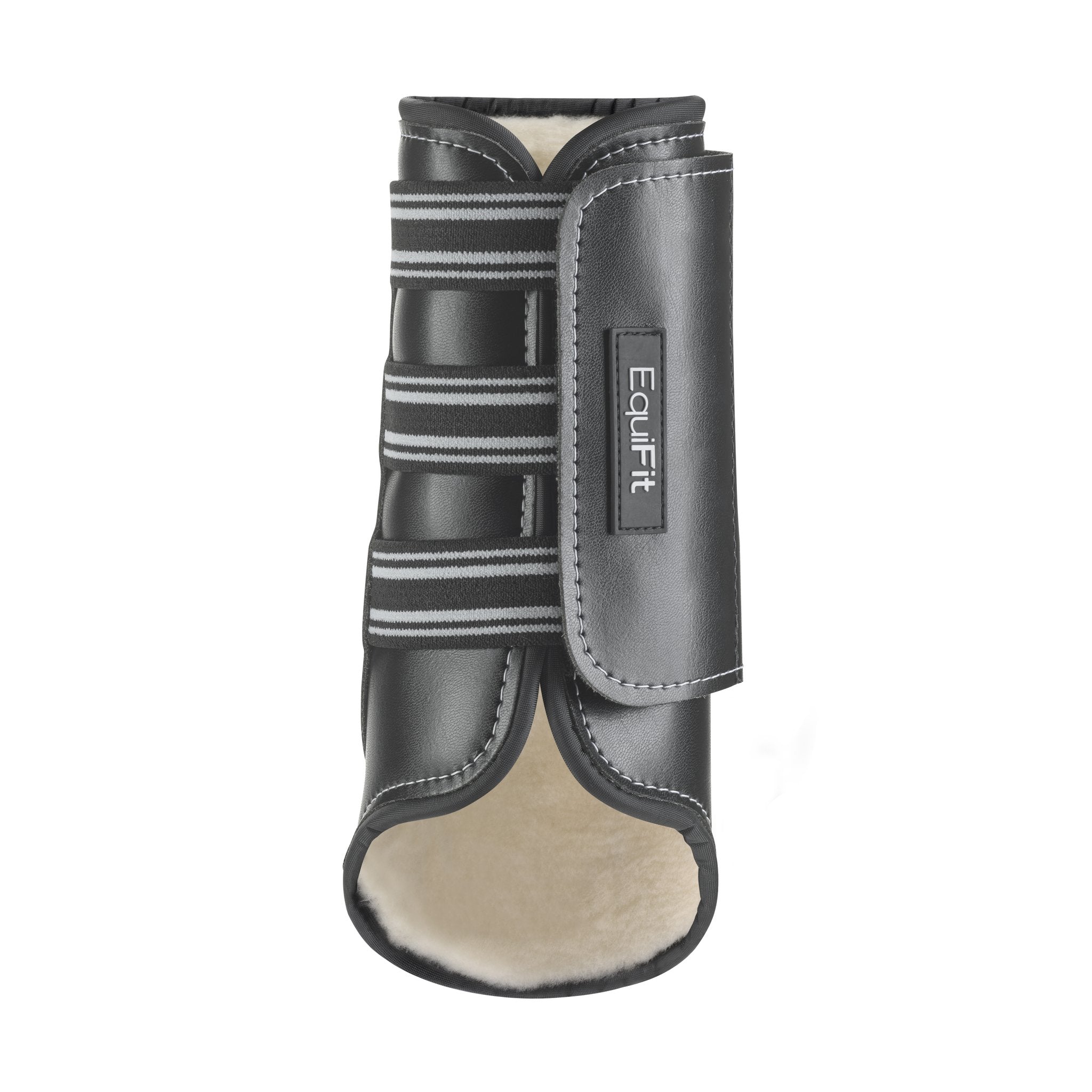 EquiFit MultiTeq Tall Hind Boot, Black, SheepsWool liner