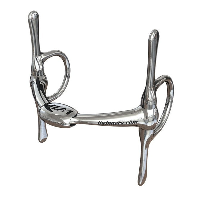 WTP Winning Tongue Plate Full Cheek Bit with Normal Plate