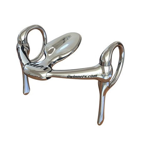 WTP Winning Tongue Plate Half Cheek Bit with Extended Plate