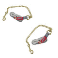 5/A Baker Nylon Lead 7 feet with Chain