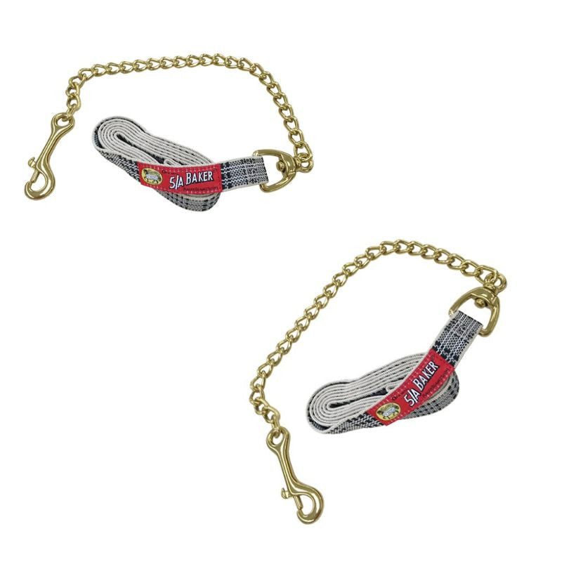 5/A Baker Nylon Lead 7 feet with Chain