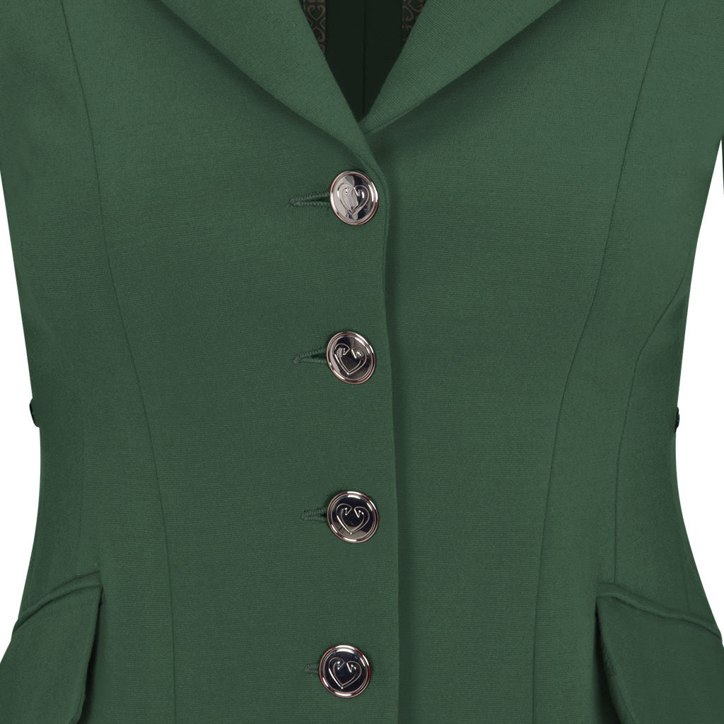 Allon's Meredith Show Coat in Hunter Green