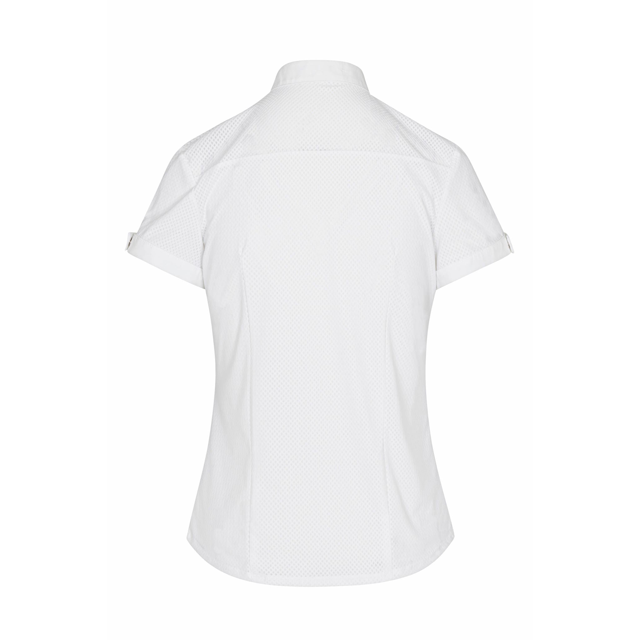 Allon's Lillie Short Sleeve Show Shirt in White