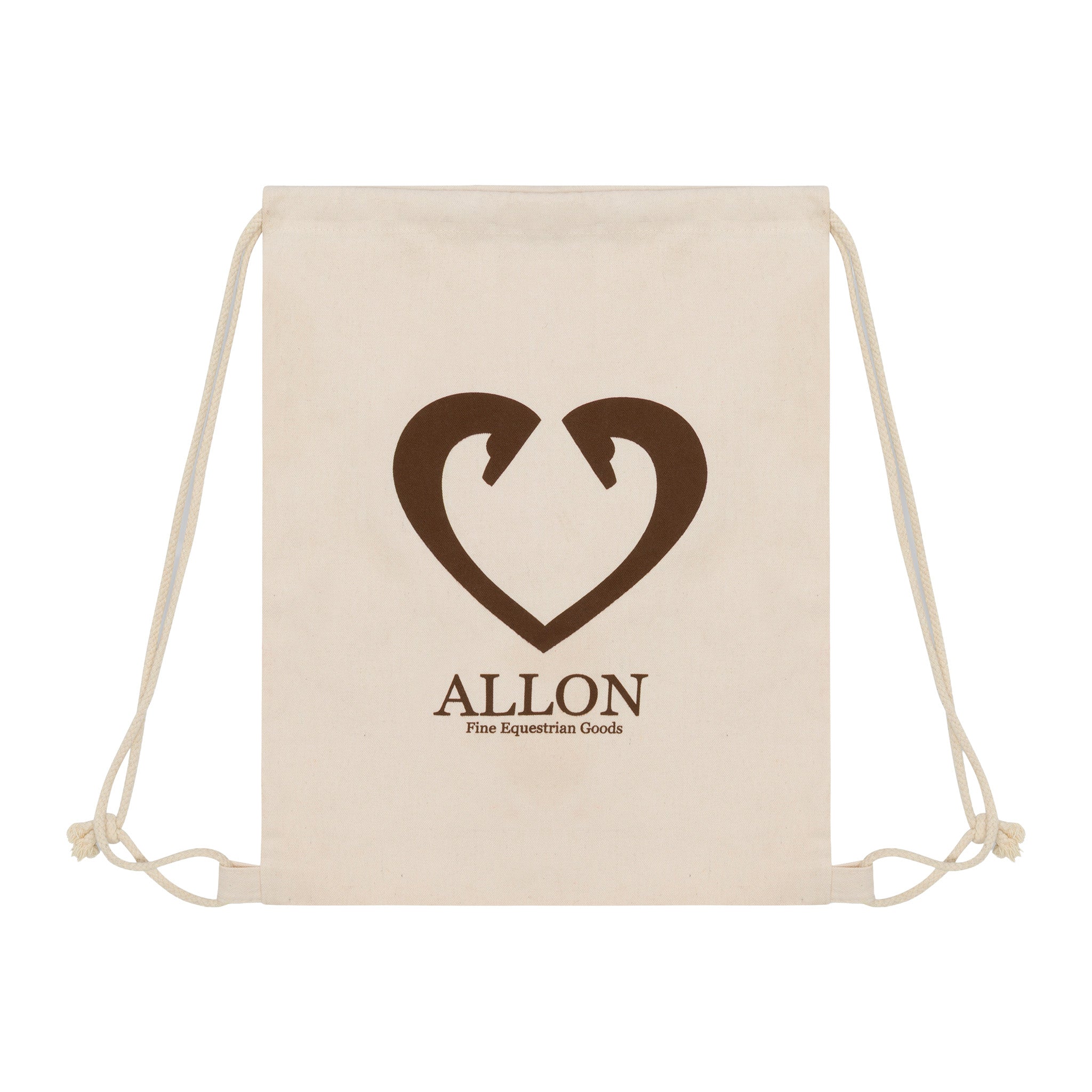 Allon Canvas Drawstring Backpack