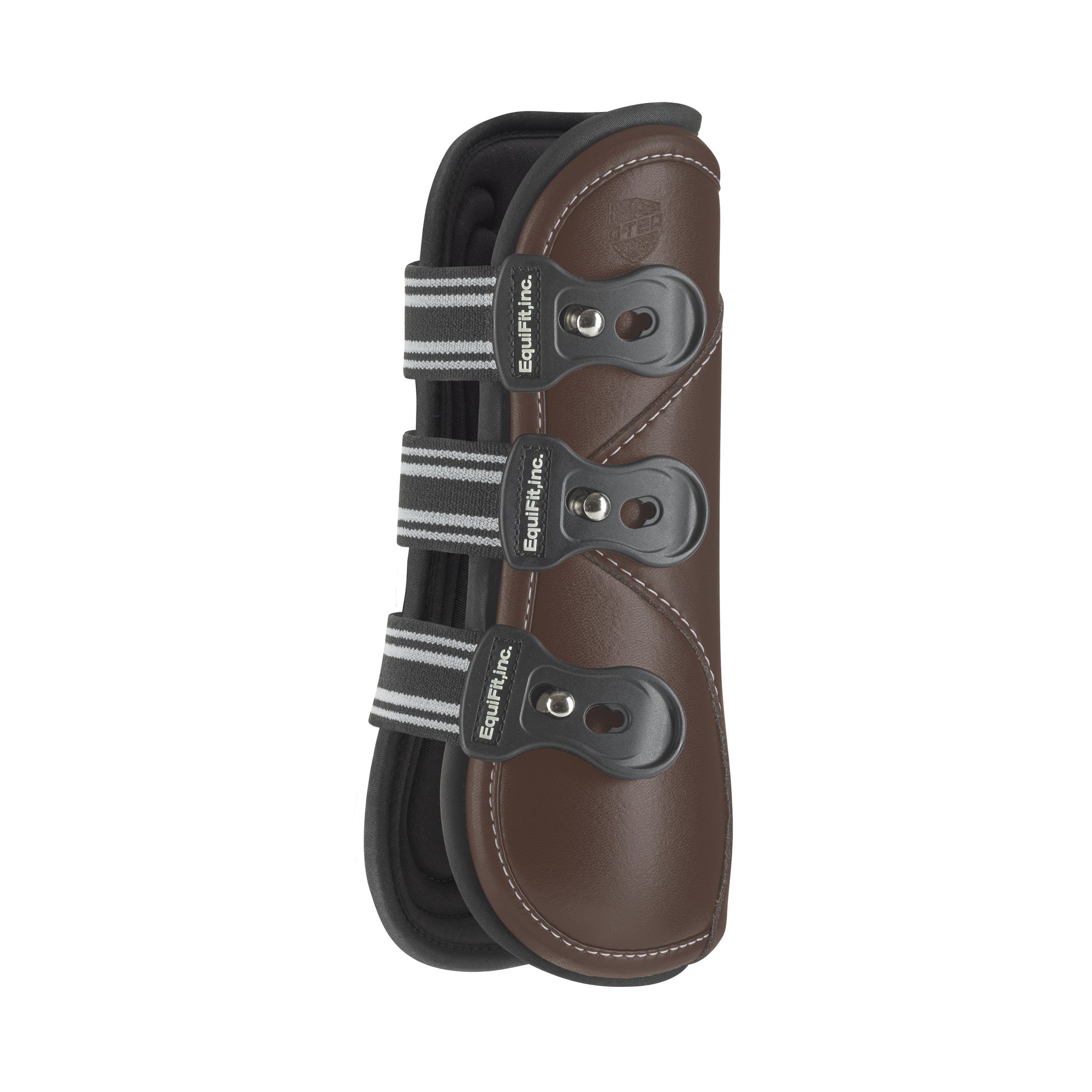 EquiFit D-Teq Open Front Boot, Brown