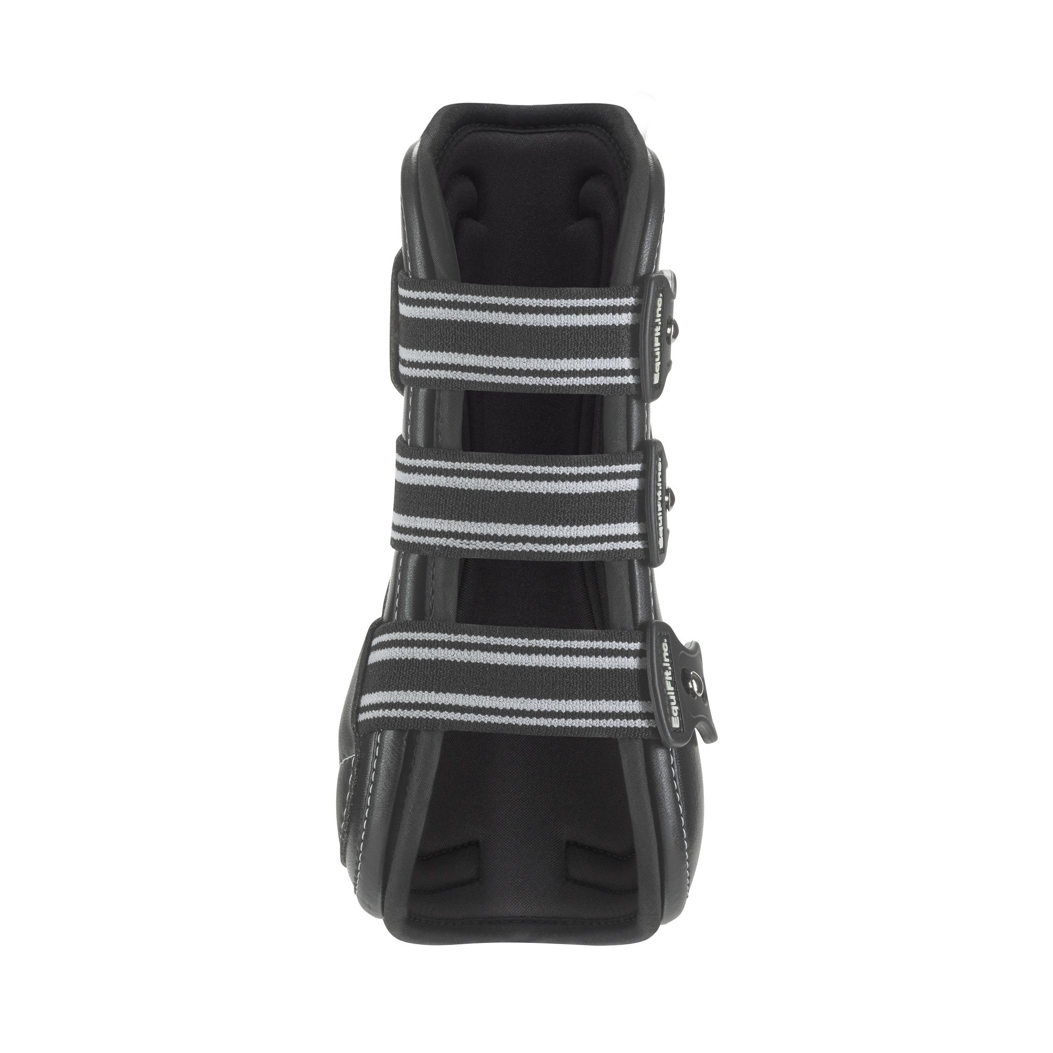 EquiFit D-Teq Open Front Boot, Black, tab front