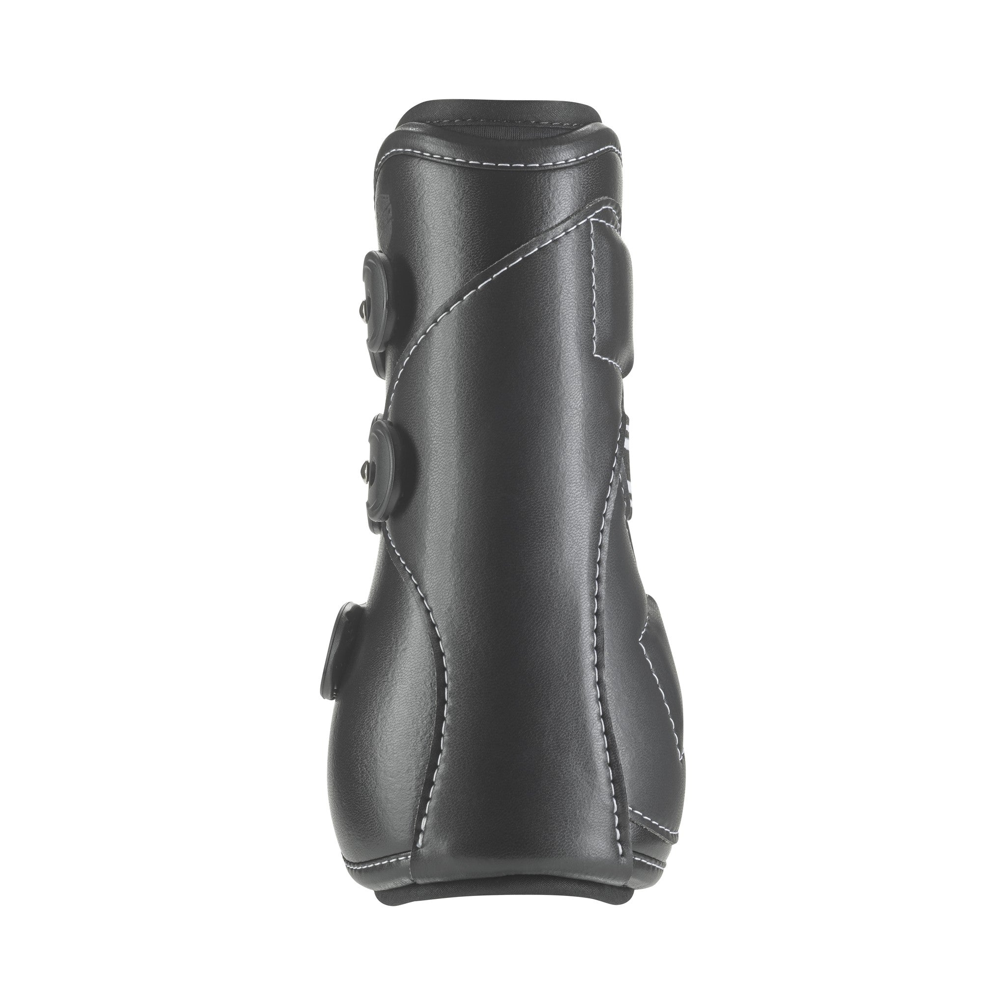 EquiFit D-Teq Open Front Boot, Black, back view