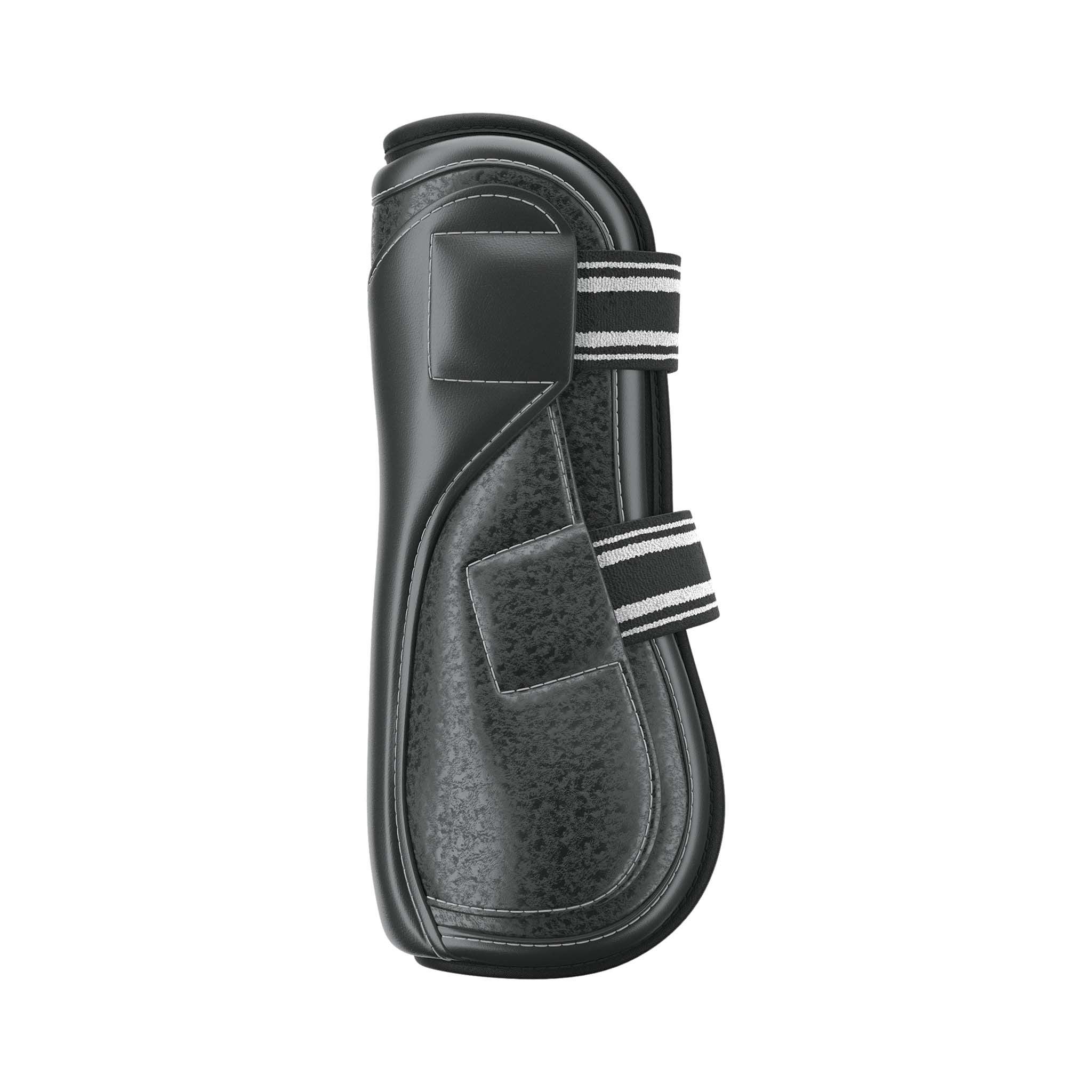 EquiFit D-Teq Pro2 Open Front Boot, Black Ostrich, inside