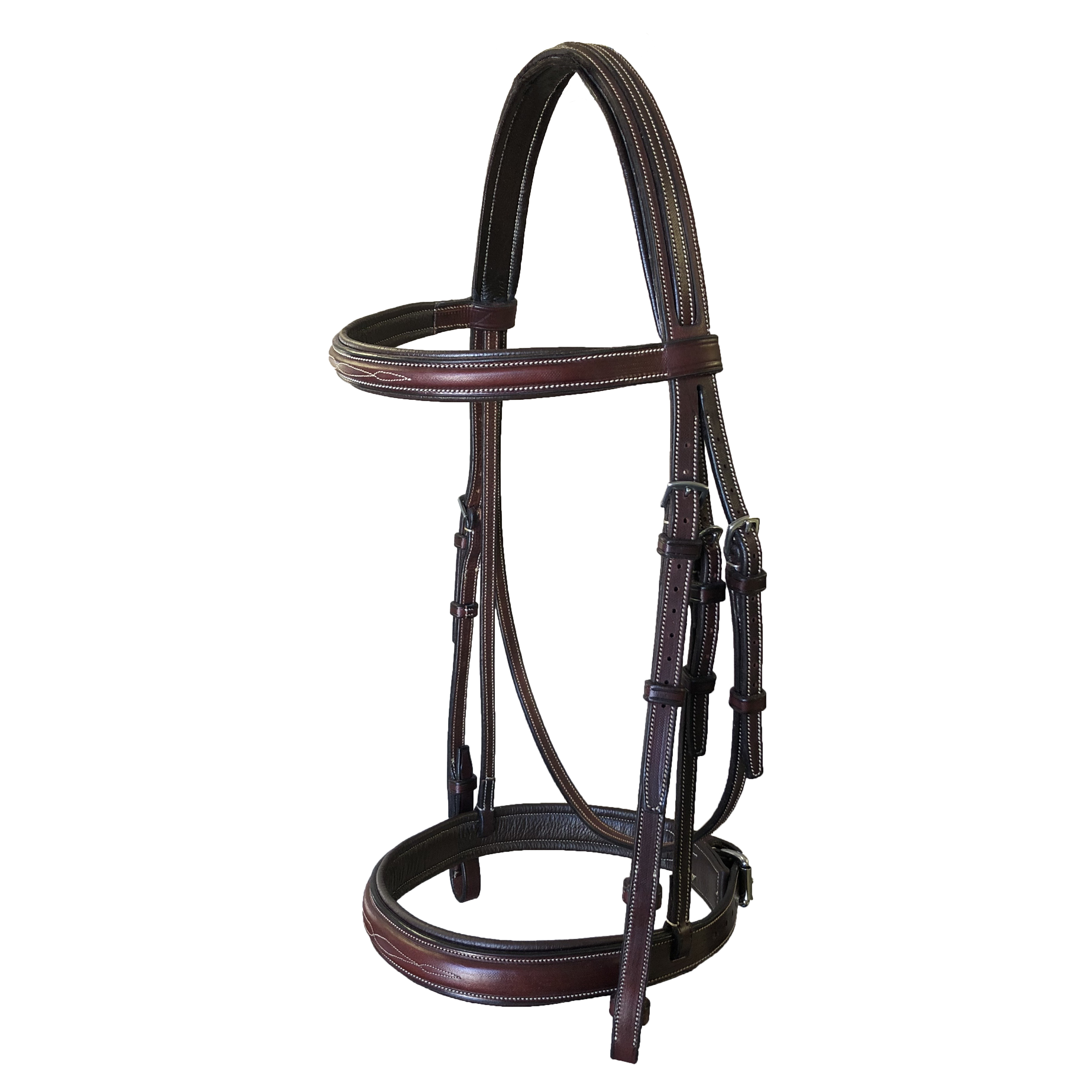 Allon Hunter Bridle with Wide Passthrough Noseband