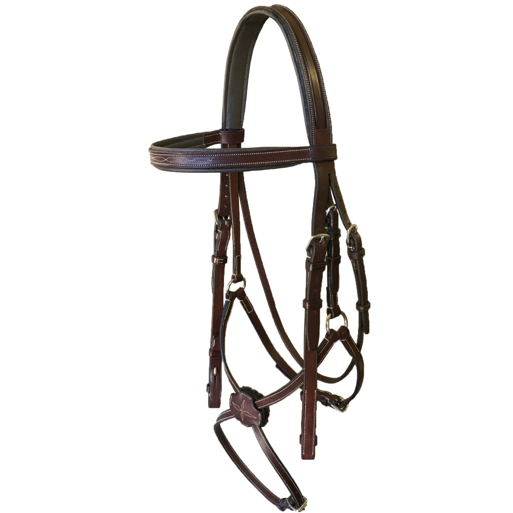 Allon Figure 8 Bridle with Passthrough Noseband