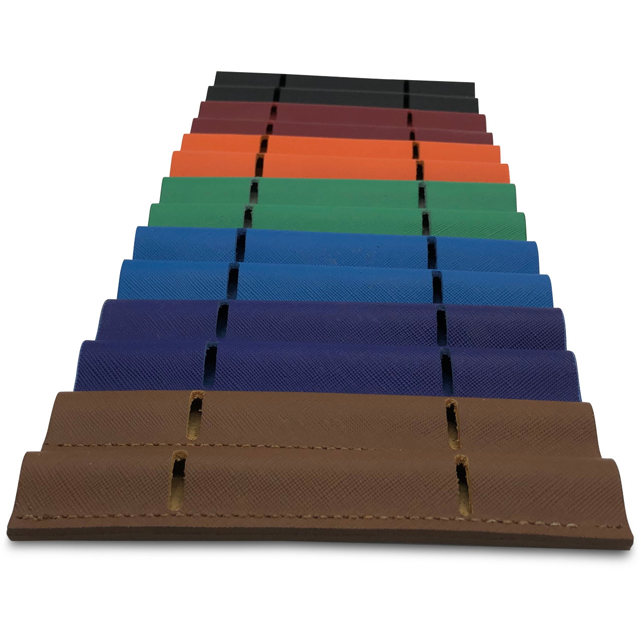 Saffiano Leather Spur Covers